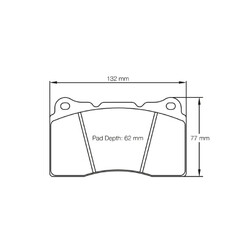 Plaquettes de frein Pagid E2487 RSL29 Audi, Ford, Honda, Mitsubishi, Renault, Subaru...