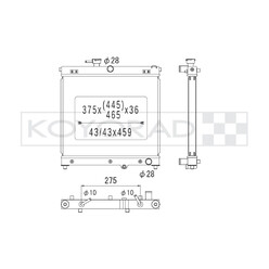 Radiateur Alu Koyorad pour Suzuki Jimny IV 1.5L Auto
