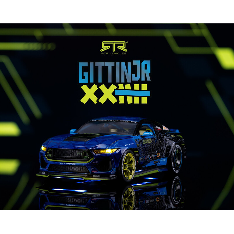 Jada 1/24 - Ford Mustang RTR Vaughn Gittin Jr