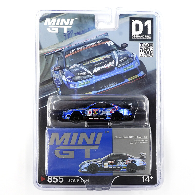 Mini GT 1/64 - Nissan Silvia S15 D-Max D1GP 2023 - Masashi Yokoi