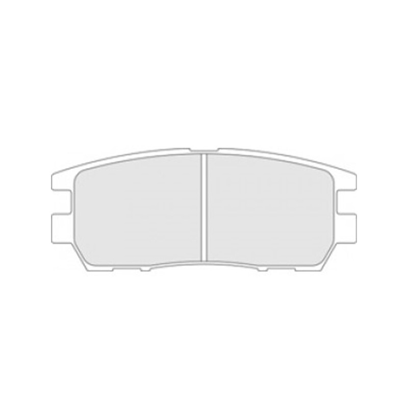 Plaquettes de Freins Arrière CL Brakes RC5+ pour Mitsubishi Pajero (V2/4) 3.5i V6