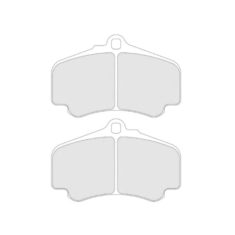 Plaquettes de Freins Avant CL Brakes RC8 pour Porsche 911 996 3.6 Carrera 4S