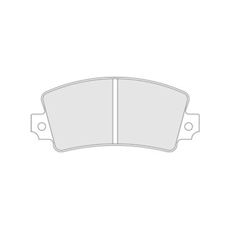 Plaquettes de Freins Avant CL Brakes RC6 pour Alpine A310 1.4