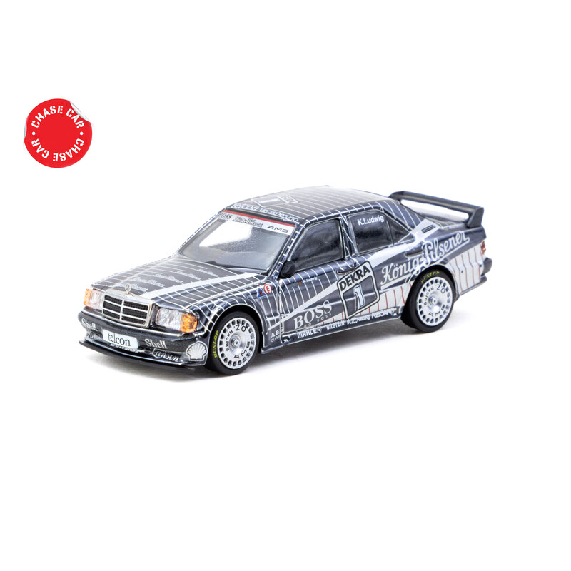 Tarmac Works 1/64 - Mercedes-Benz 190 E 2.5-16 EVO 1 - DTM 1989 - Klaus Ludwig