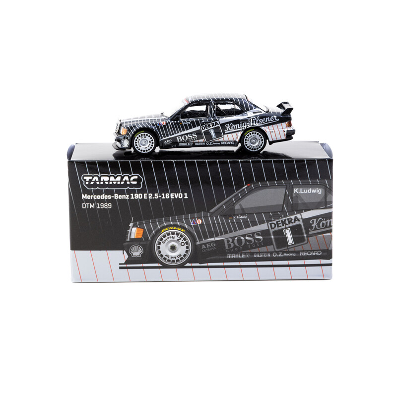 Tarmac Works 1/64 - Mercedes-Benz 190 E 2.5-16 EVO 1 - DTM 1989 - Klaus Ludwig