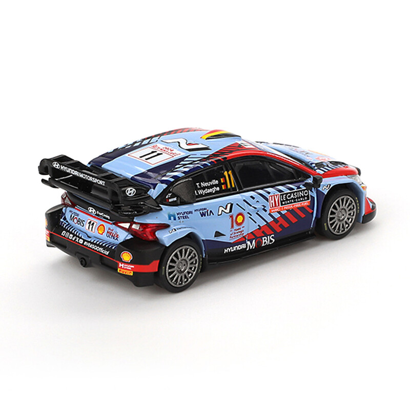 Mini GT 1/64 - Hyundai i20 N WRC - Rallye Monte-Carlo 2024 Winner - Thierry Neuville