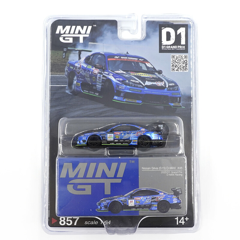 Mini GT 1/64 - Nissan Silvia S15 D-Max D1GP 2023 - Masao Suenaga