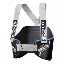 Gilet Protège-Côtes Karting Sparco Carbone, Taille XXL