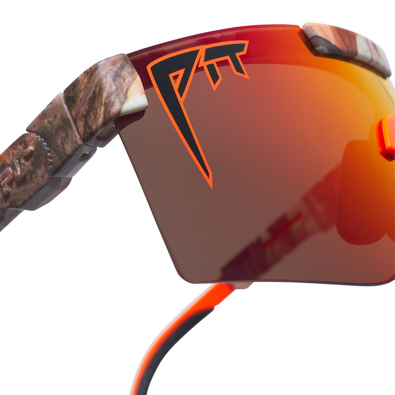 Pit Viper "The Actual Bush HDPV Polarized Red | Original 2.0" - Lunettes de Soleil