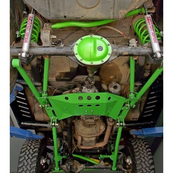 Kit Bras Rallongés & Barres Panhard Cybul pour Jeep Wrangler TJ