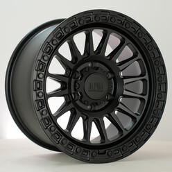 Rota Combat 17x9" 6x139.7 ET0, Noir Satiné