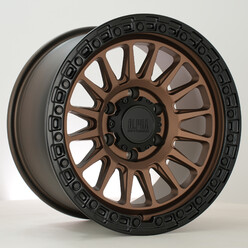 Rota Combat 17x9" 6x139.7 ET15, Bronze, Rebord Noir