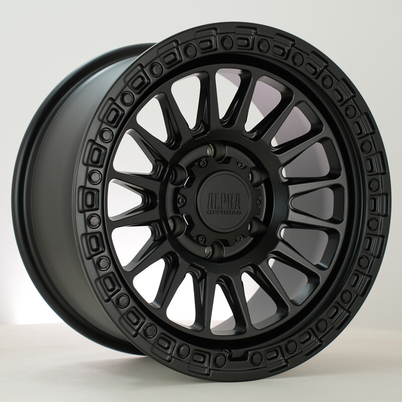 Rota Combat 17x9" 6x139.7 ET15, Noir Satiné