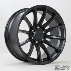 Rota Machete 20x9" 6x114.3 ET30, Noir Satiné