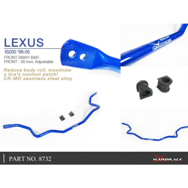Barre Stabilisatrice Avant Hardrace pour Lexus IS XE10
