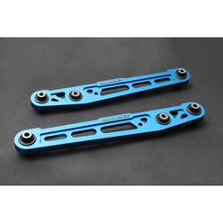 Bras Inférieurs Arrière Hardrace Bleus en Aluminium pour Honda Civic EK / EJ / EM