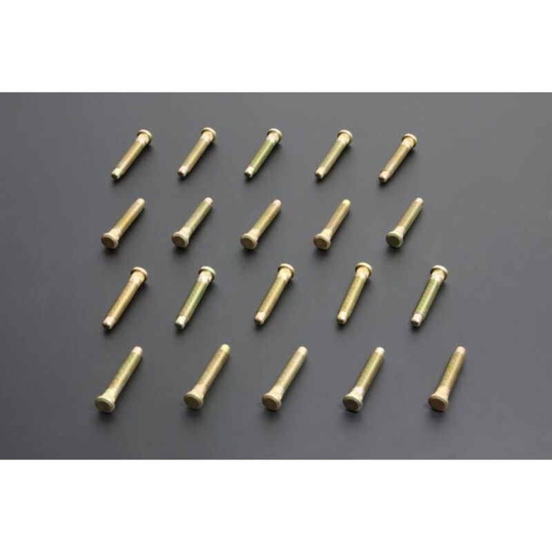 Goujons de Roue Longs Renforcés M12x1.5 (Pack de 20) pour Honda S2000