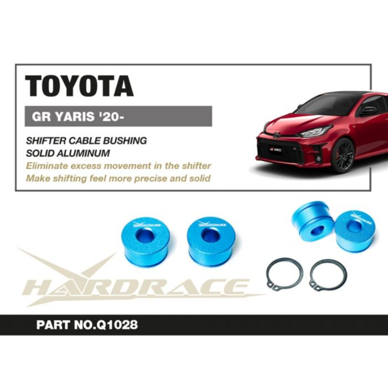 Silentblocs de Sélécteur de Boîte Rigides Hardrace pour Toyota Yaris GR