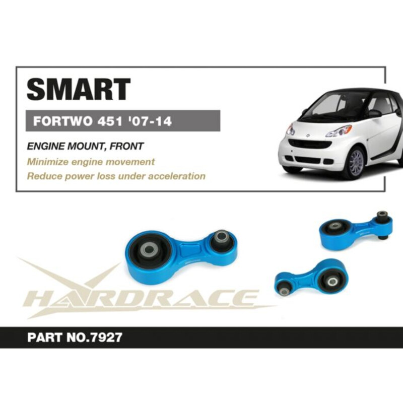 Support Moteur Inférieur Avant Hardrace pour Smart Fortwo W451 (07-14)