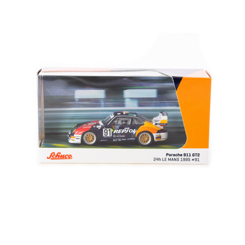 Tarmac Works 1/64 - Porsche 911 (993) GT2 - 24h du Mans 1995