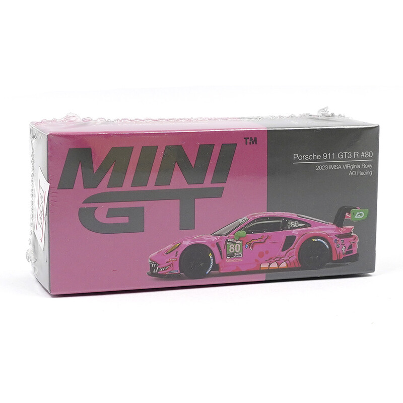 Mini GT 1/64 - Porsche 911 (992) GT3 R Roxy - AO Racing 2023