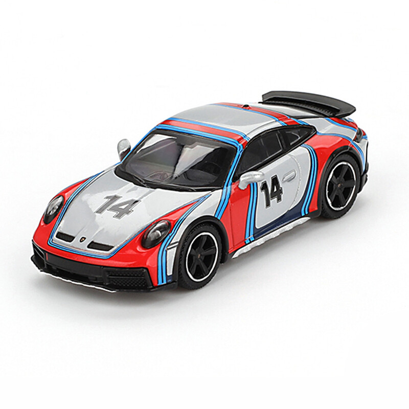 Mini GT 1/64 - Porsche 911 (992) Dakar Ice Grey Metallic