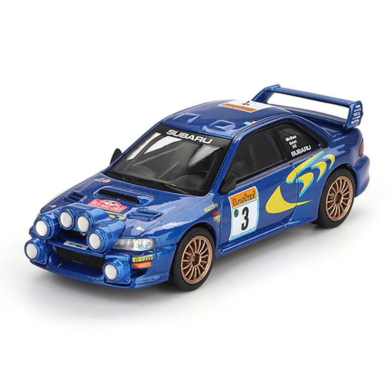 Mini GT 1/64 - Subaru Impreza WRC - Rallye Monte-Carlo 1998