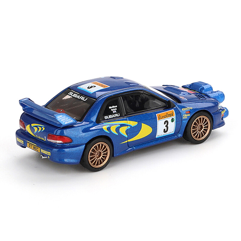 Mini GT 1/64 - Subaru Impreza WRC - Rallye Monte-Carlo 1998