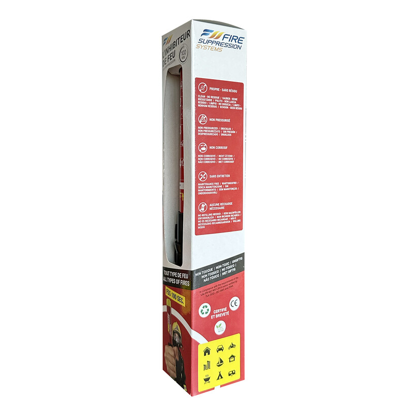 Inhibiteur de Feu FFS 100 Secondes (Bâton Extincteur)