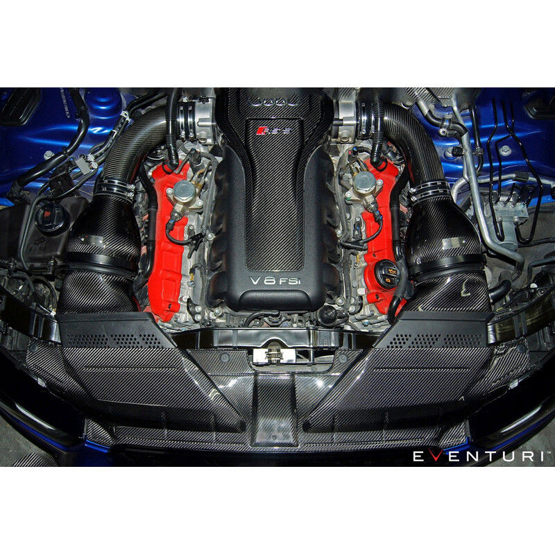 Cache Moteur Carbone Eventuri pour Audi RS4 B8