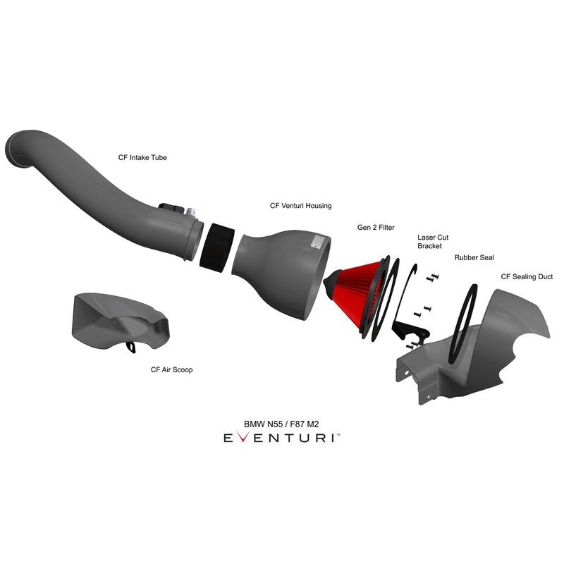 Kit d'Admission Carbone Eventuri pour BMW M235i F22 / F23