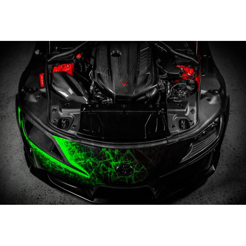 Cache Moteur Carbone Eventuri pour Toyota GR Supra A90