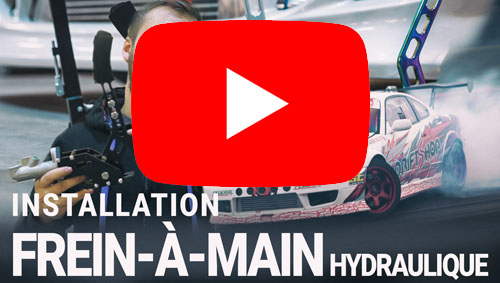 montage frein à main hydraulique